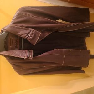 Chocolate Leather Jacket